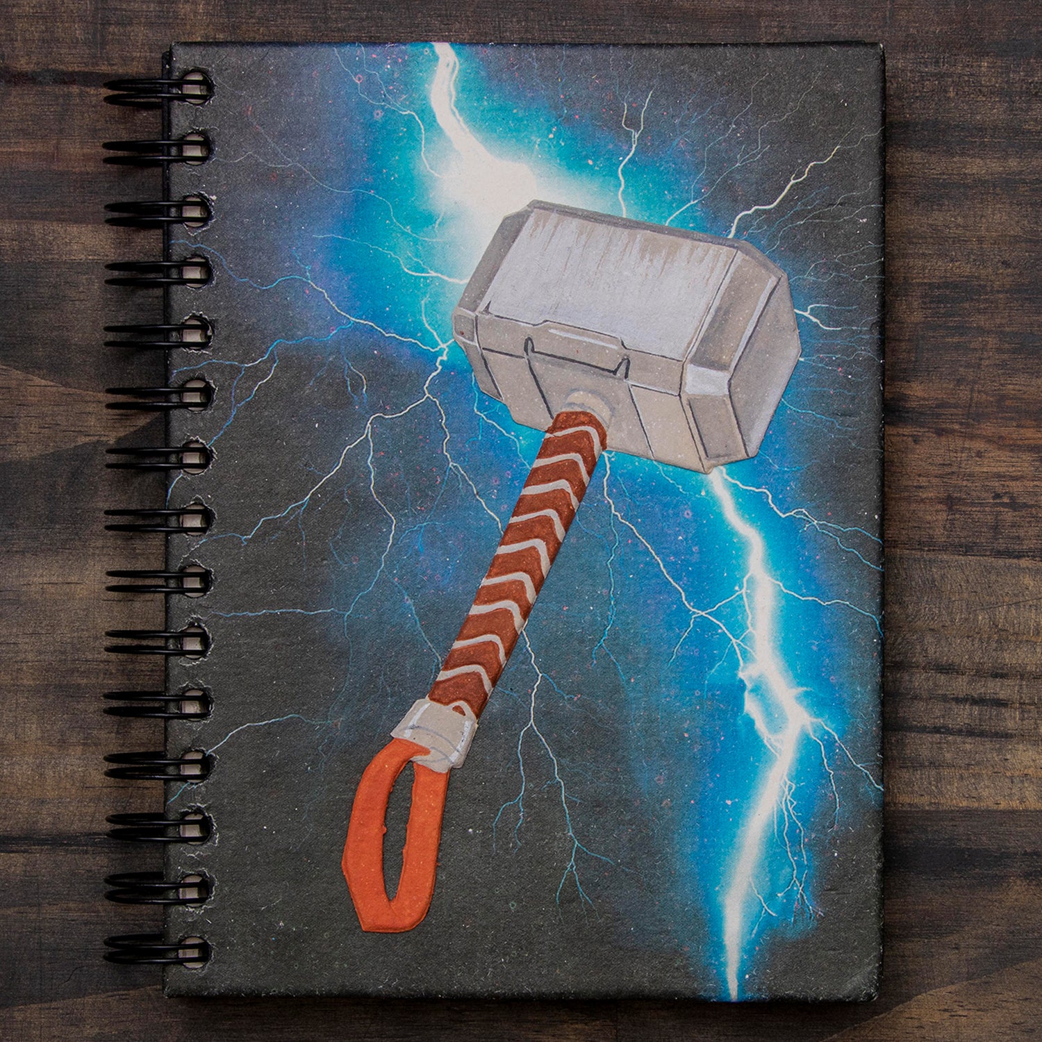 Large Notebook Mighty Mjolnir