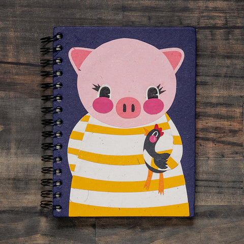 Large Notebook Paula the Pig