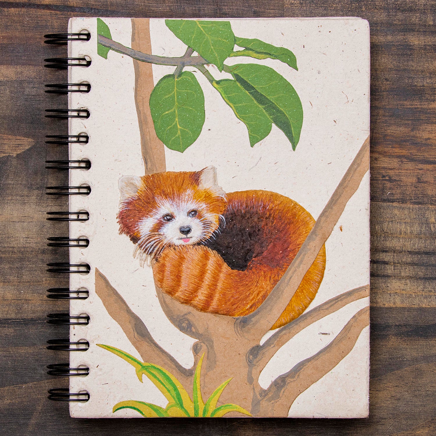 Large Notebook Red Panda