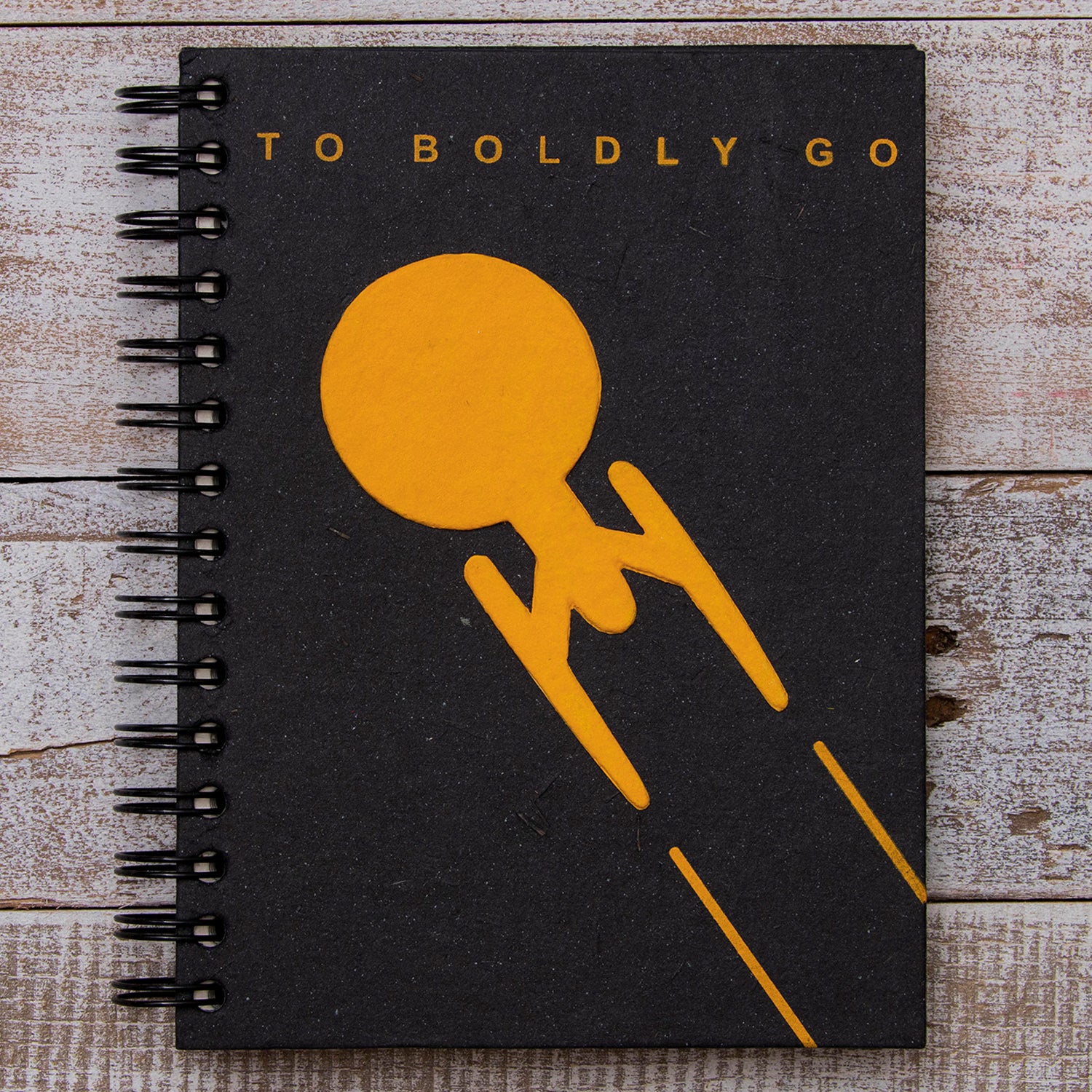 Large Notebook To Boldly Go...