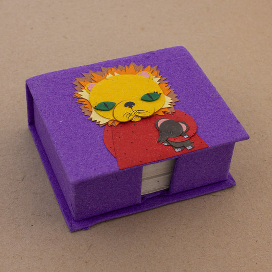 Note Box Leslie the Lion