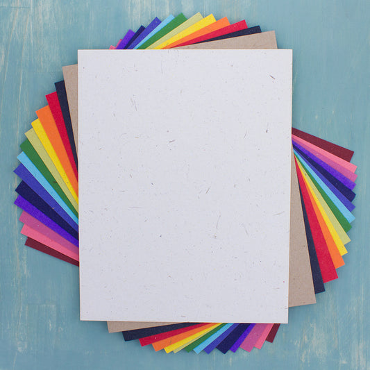Elephant Dung Paper - 25pc (8.5" x 11") (w)