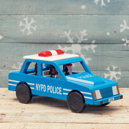 Wooden NYPD Police Car